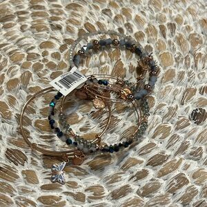 Alex and Ani bracelet set